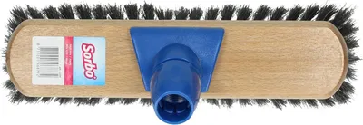 Zdjęcie produktu dla Miotła Kamerbesen 30 cm z drewnianą rączką, z miękką mieszanką włosia, w tym włosiem końskim