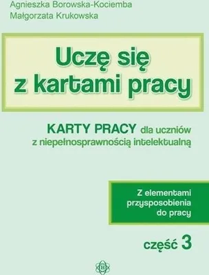 Productafbeelding van Ucze sie z kartami pracy Czesc 3 Karty pracy dla uczniow z niepelnosprawnoscia intelektualna