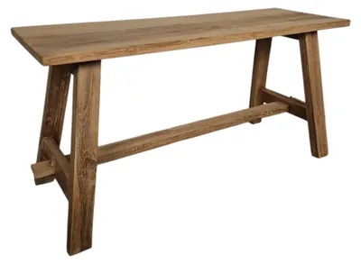 Obrázek produktu pro Teaková lavice, 90 cm - Ručně vyrobená a odolná