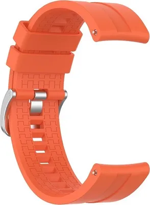 Produktbild von BStrap Silicone Cube Armband für Xiaomi Watch S1 Active, orange