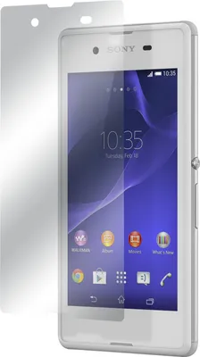 Produktbild von 6er-Pack PhoneNatic Displayschutzfolien matt  kompatibel mit Sony Xperia E3