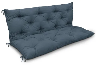 Produktbild von Beautissu Bankauflage Flair BR Taubenblau, 120x50x50cm