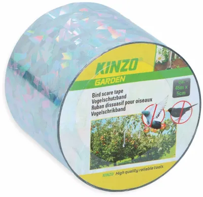 Zdjęcie produktu dla Kinzo - Taśma ogrodowa odstraszająca ptaki dł. 45 m