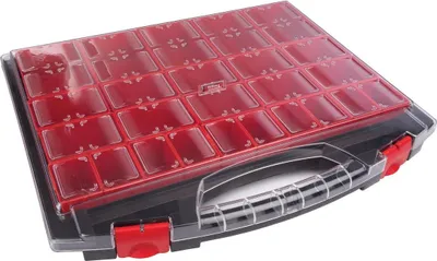 Produktbild von - Sortimentskasten - 430 x 370 x 55 mm - 25 Herausnehmbare Fcher - 8,7 L