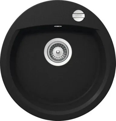 Produktbild von CENTA Spüle CAPELLA 45 470 x 490 mm schwarz CAPELLA 45 BL