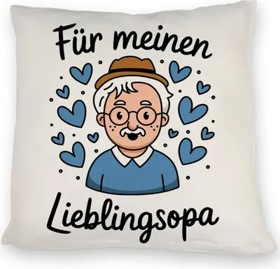 Produktbild von Für meinen Lieblingsopa Kissen