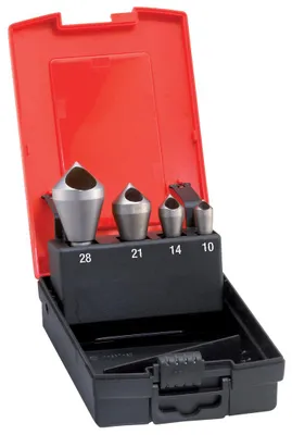 Produktbild von Format Entgratsenker-Set HSSE Querloch 90Grad 2-20mm