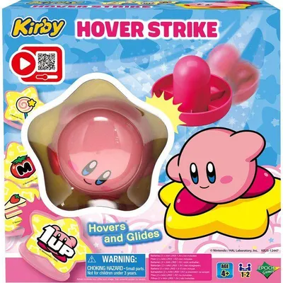 Produktbild von Kirby Hover Strike Action- und Denkspiel, 1-2 Spieler, Ab 4 Jahren