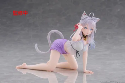 Produktbild von Alya Sometimes Hides Her Feelings in Russian PVC Statue Desktop Cute Figure Alya Cat Ear Roomwear Ver. 13 cm