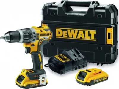 Produktbild von DeWalt DCD796D2 - Akku-Schlagbohrschrauber - schwarz/gelb