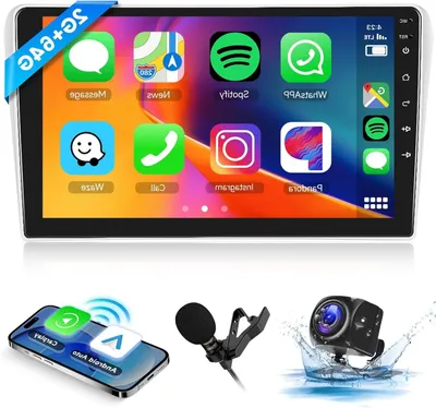 Produktbild von Android Autoradio – 2DIN Autoradio – Multimediasystem – Navigationssystem – Touchscreen-Radio