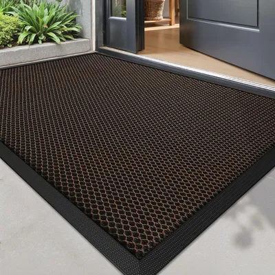 Schmutzfangmatte 90x150 cm, Antirutsch, braun