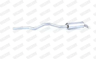 Produktbild von WALKER 24107 Endschalldämpfer für VW Transporter V Bus (7HB, 7HJ, 7EB, 7EJ, 7EF, 7EG, 7HF, 7EC) Auspuff