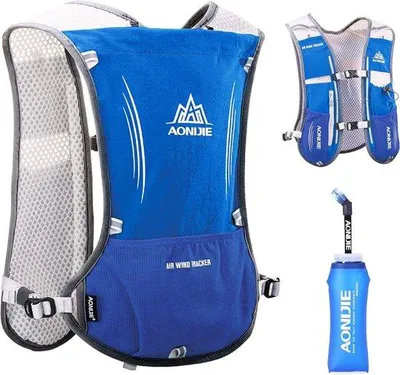 Productafbeelding van Famanu rugzak, ultralicht - 1,5 liter drinkzak, 600 ml flexibele drinkfles