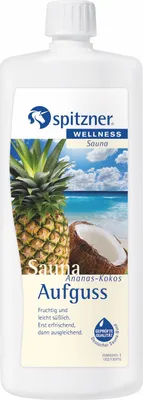 Produktbild von Spitzner Saunaaufguss Ananas-Kokos 1 Liter 8850067