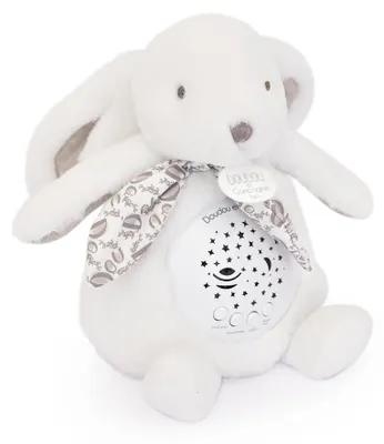 Produktbild von Doudou Spielkasten mit Projektion Kaninchen weiß