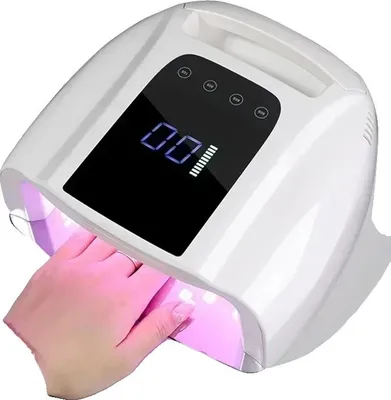 Obrázek produktu pro Lampa na nehty, bezdrátové provedení, rychleschnoucí technologie, bílé červené světlo