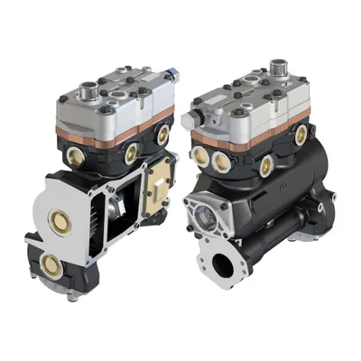 Produktbild von ROBUR BREMSE Druckluftkompressor für MAN 51 54100 7197, 51 54100 7228, 51 54100 7249 OEM: LK4960, K015108, K089063N00 | MAN TGA / TGX / TGS / NEOPLAN