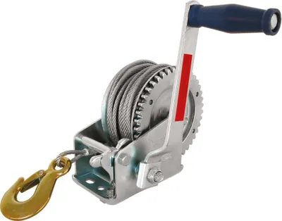 Produktbild von Handbediende Seilwinde 545kg 20m Kabel