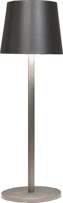 Produktbild von Kabellose LED Tischleuchte dimmbar anthrazit warmweiß 27,5x9 cm