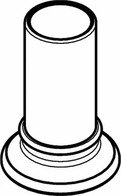 Image de hansgrohe AXOR Montreux rosace set de pompe, 93279830