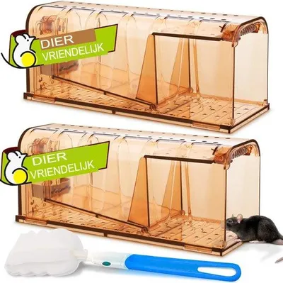 Produktbild von Famanu Lebendfalle für Mäuse - Tierfreundlich und einfach zu bedienen