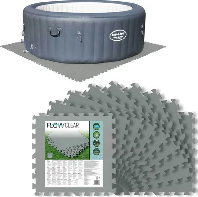 Immagine prodotto di Tappetino in schiuma per piscina Puzzle 50 x 50 cm 9 pz. Bestway 58639