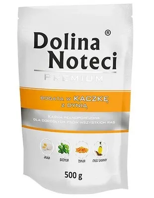 Obrázek produktu pro Dolina Noteci 5902921300823, Dospělý jedinec, Jakékoli plemeno, Hovězí, Kachna, Vepřové, 500 g