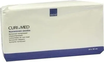 Produktbild von VLIESKOMPRESSEN unsteril 10x20 cm 4lagig