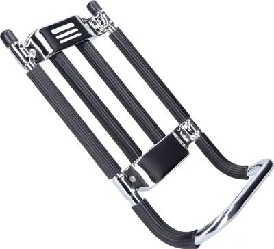 Obrázek produktu pro Nosič zavazadel chromovaný černý pro Simson Schwalbe KR51/1, KR51/2, SR4-2, SR4-3, SR4-4