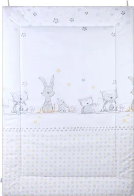 Produktbild von Julius Zöllner Krabbeldecke 95/135 Häschen und Eule