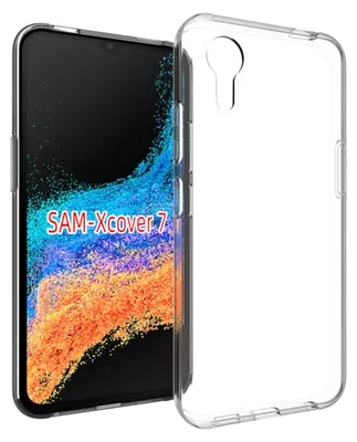 Obrázek produktu pro Pro Samsung Galaxy XCover 7 Silikonové ochranné průhledné pouzdro na mobilní telefon Kryt pouzdra TPU tenký