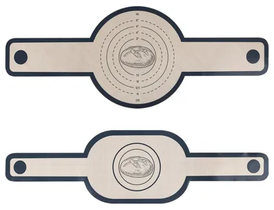 Siliconen Backmat für Dutch Oven, 2er-Set, antihaftbeschichtet, 56x21 cm
