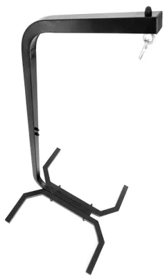 Produktbild von Gestell für Hängesessel / Kokon – Storchennest, Stahlgestell, belastbar bis 180 kg, Schwarz, für Garten, Balkon oder Terrasse