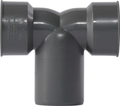 Obrázek produktu pro HTsafeDSW dvojité připojovací koleno DN/OD 40/50/40
