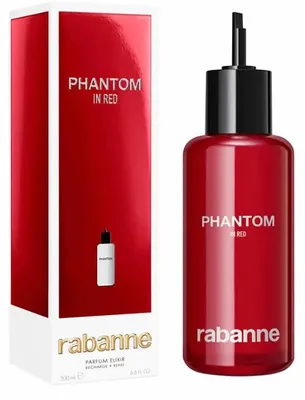 Image de Rabanne Phantom In Red, Parfum Elixir, recharge de 200 ml