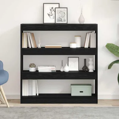 Produktbild von PUEAZU Bücherregal 3 Ebenen 100 x 30 x 103 cm Holzwerkstoff - Bücherregale &28130