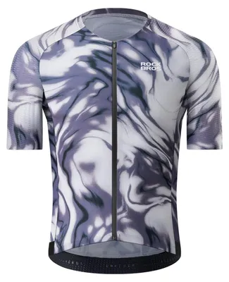 Produktbild von ROCKBROS Radtrikot Fahrradtrikot Herren Kurzarm atmungsaktiv und schnelltrocknend mit 3 Rückentaschen für Rennrad und MTB EU Größe 2XL
