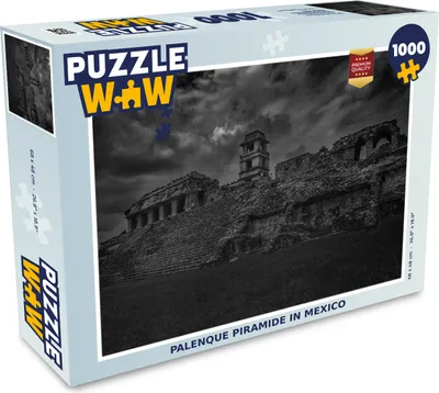 Obrázok produktu pre MuchoWow® Puzzle 1000 ks Pyramída Palenque v Mexiku