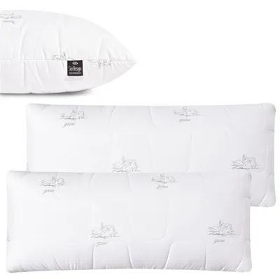 Produktbild von 2-er Pack Kopfkissen Air Softfill Collection SWAN, 40x80 cm