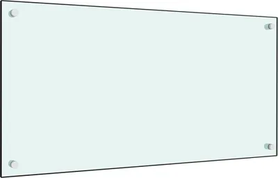 Obrázok produktu pre Kuchynská zástena, mliečna 80x40 cm, tvrdené sklo