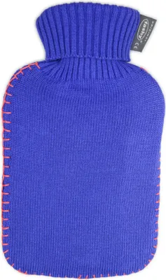 Produktbild von Fashy Wärmflasche mit Rollkragen-Strickbezug und Schlingennaht lila
