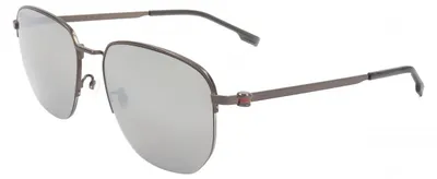 Produktbild von Hugo Boss BOSS 1538/F/SK Matte dark ruthenium 57/18/145 Herren Sonnenbrillen
