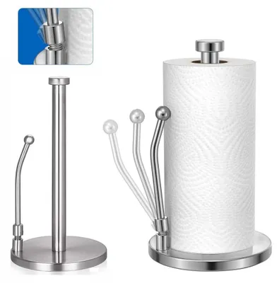 Produktbild von KüChenrollenhalter Arbeitsplatte Papierrollenhalter Stehend KüChenrollen Halter