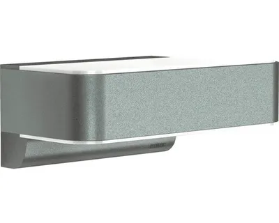 Produktbild von STEINEL L 810 SC, Wandbeleuchtung für den Außenbereich, Anthrazit, Aluminium, IP44, Eingang, Garage, Garten, Terrasse, II