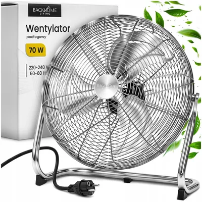 Produktbild von Kuketo | Industrieller Bodenventilator XXL PRO – Leistungsstarker Metall-Circulator Für Intensive Luftzirkulation – Profi Ventilator Für Büro & Gewerb