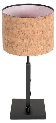 Produktbild von Tischlampe - natürlich schwarz - Stang - metall textil - nachttischlampe - E27 - 4351ZW - Steinhauer