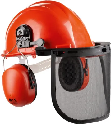 Produktbild von Forsthelm Waldarbeiterhelm BASIC-PLUS orange Forst