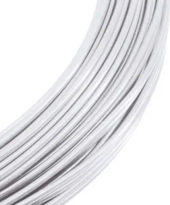 Produktbild von Aluminiumdraht Ø 2mm - 60m - Farbe Weiß