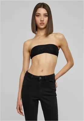 Obrázek produktu pro Urban Classics Ladies Laces Bandeau black - XS